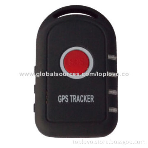 Small Tracking Device with SOS Emergency Button, Real-Time Tracking by SMS/GPRS for Urgent Help